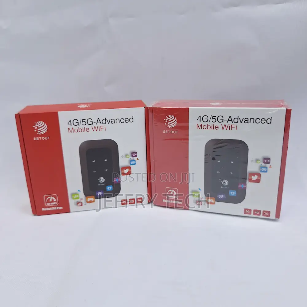 3000 Mah Battery Set Out 4g Mifi Portable Router Safaricom Airtel