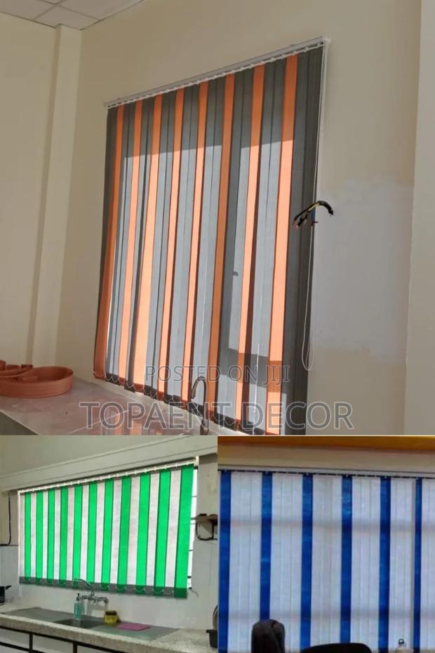 Upgrade Your View Vertically With Vertical Office Window Blinds - main view