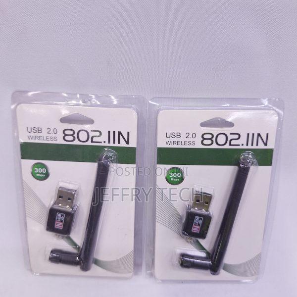 High Speed 300mbps Usb Wifi Dongle With Antenna - main view