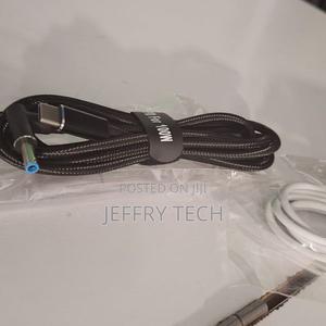 Hp Bluepin 100w Type C to Bluepin Cable Fast Charging - thumbnail 2
