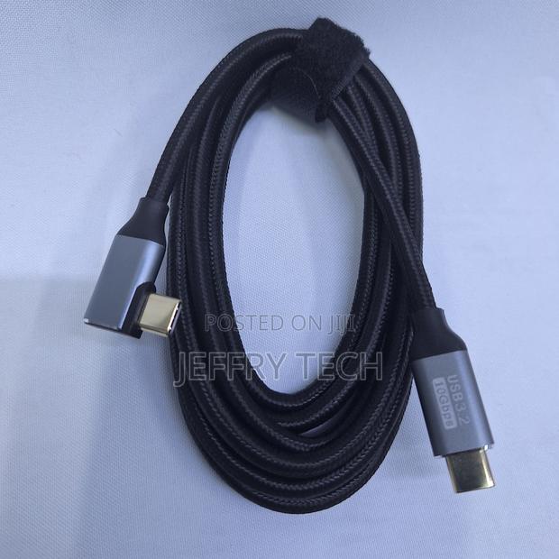 Right Angle 90degrees Type C to Type C Male Length 2m - main view