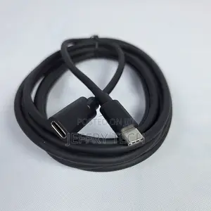 Type Male C to Type C Female Extender Cable Length 1.5m, Fast Charge,