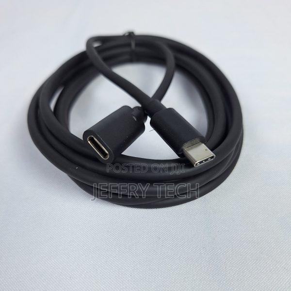 Type Male C to Type C Female Extender Cable Length 5m, Fast Charge, Di