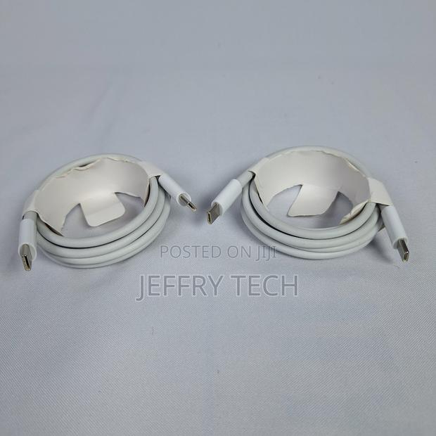 Type C to Type C Cable Length 2m for Charge and Data Color White