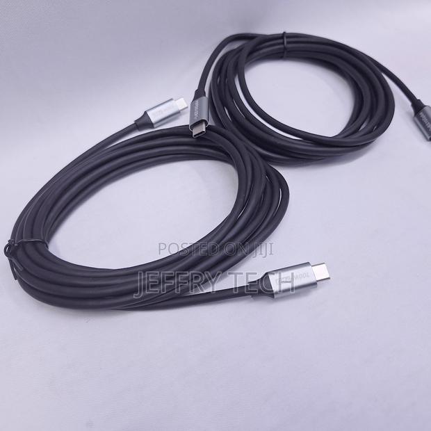 Type C to Type C Cable Length 3m, 10gbps, 100w Fast Charge, Display - main view