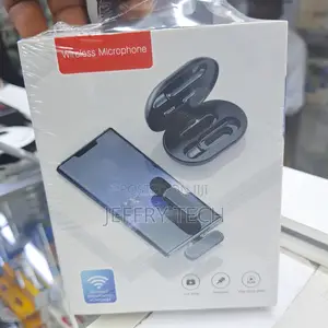 Wireless Microphone for iPhone and Type C With Noise Cancellation And