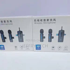 3 in 1 Professional Wireless Lavelier Microphone for iPhone, iPad, And