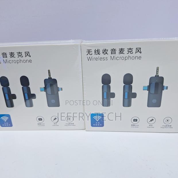 3 in 1 Professional Wireless Lavelier Microphone for iPhone, iPad, And - main view