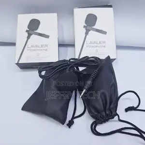 Aux Lapel Lavelier Microphone for Use Wi Wireless Microphone Transmit