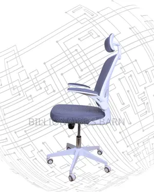 Stylish Office White Mesh | | Comfort Meets Style