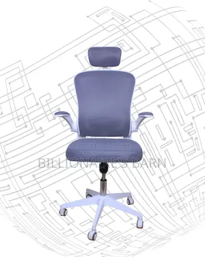 Stylish Office White Mesh | | Comfort Meets Style