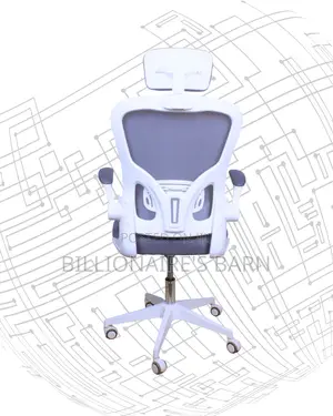 Stylish Office White Mesh | | Comfort Meets Style