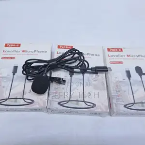 Usb Type C Lapel Laveriel Microphone Unidirectional
