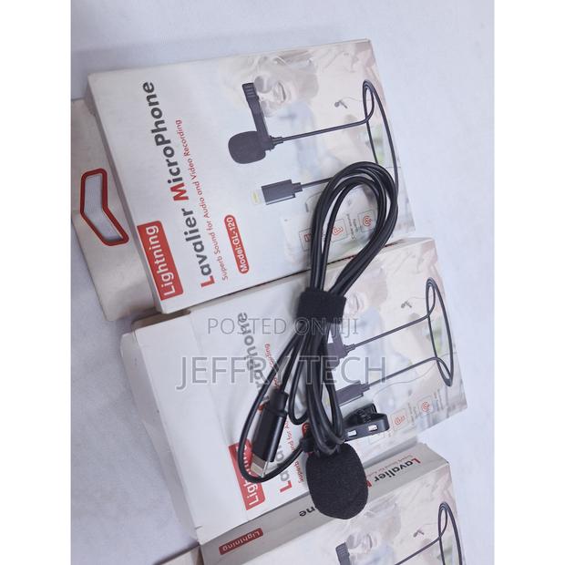 Lightning iPhone Lapel Laveriel Microphone Unidirectional - main view