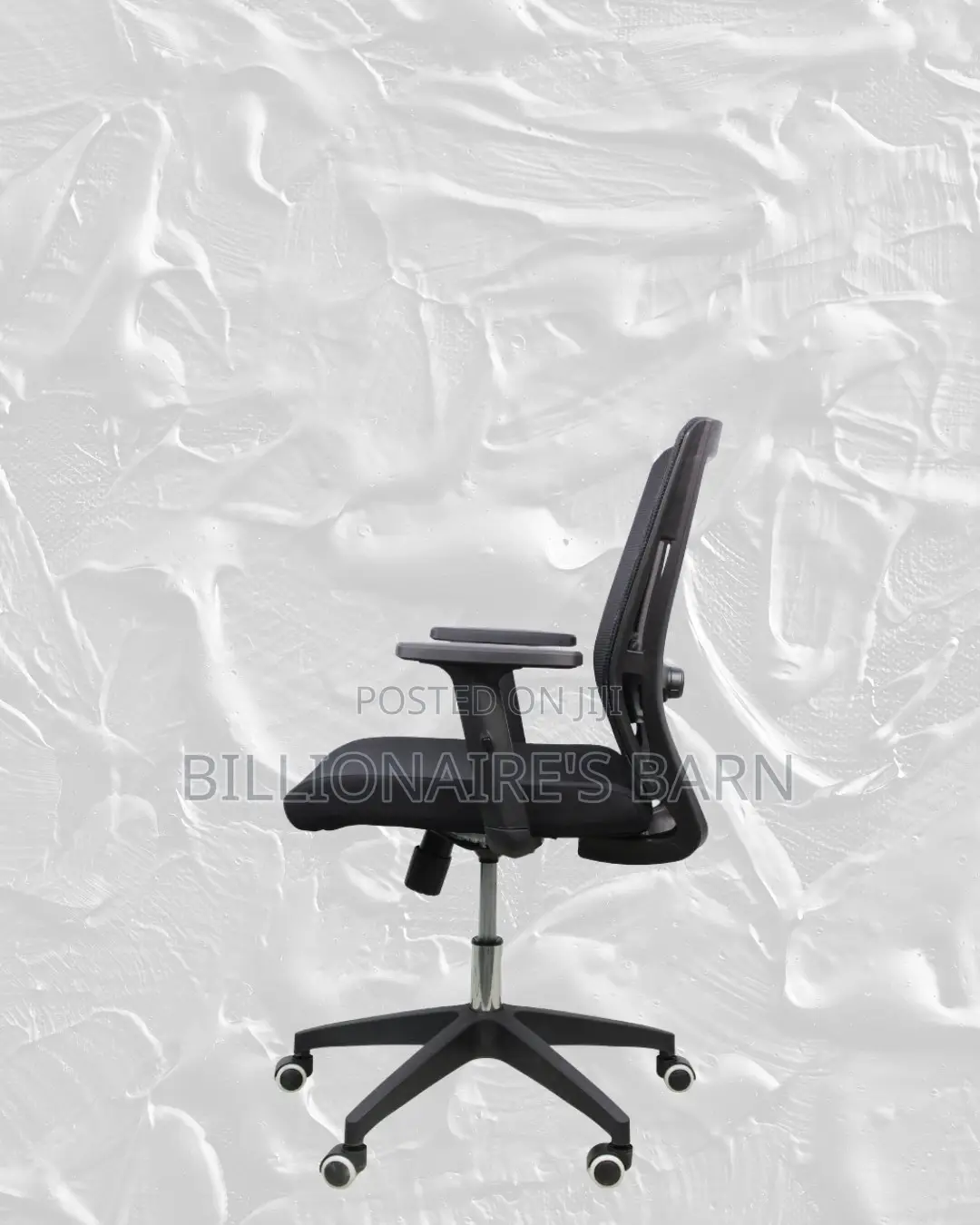 Mid-Back Office Chair | Nylon Base, Everyday Comfort