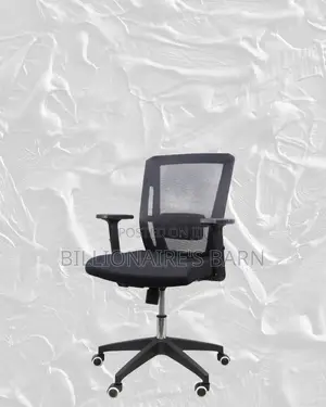 Mid-Back Office Chair | Nylon Base, Everyday Comfort