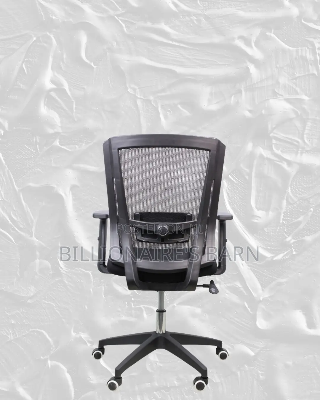 Mid-Back Office Chair | Nylon Base, Everyday Comfort