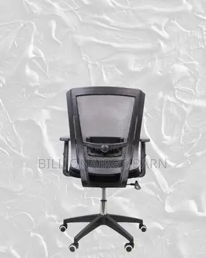 Mid-Back Office Chair | Nylon Base, Everyday Comfort