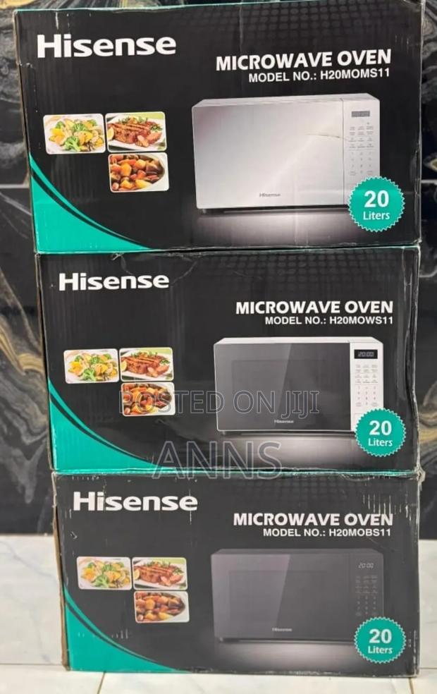 Hisense Silver Microwave