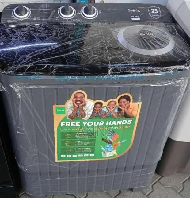10kg Syinix Washing Machine - main view
