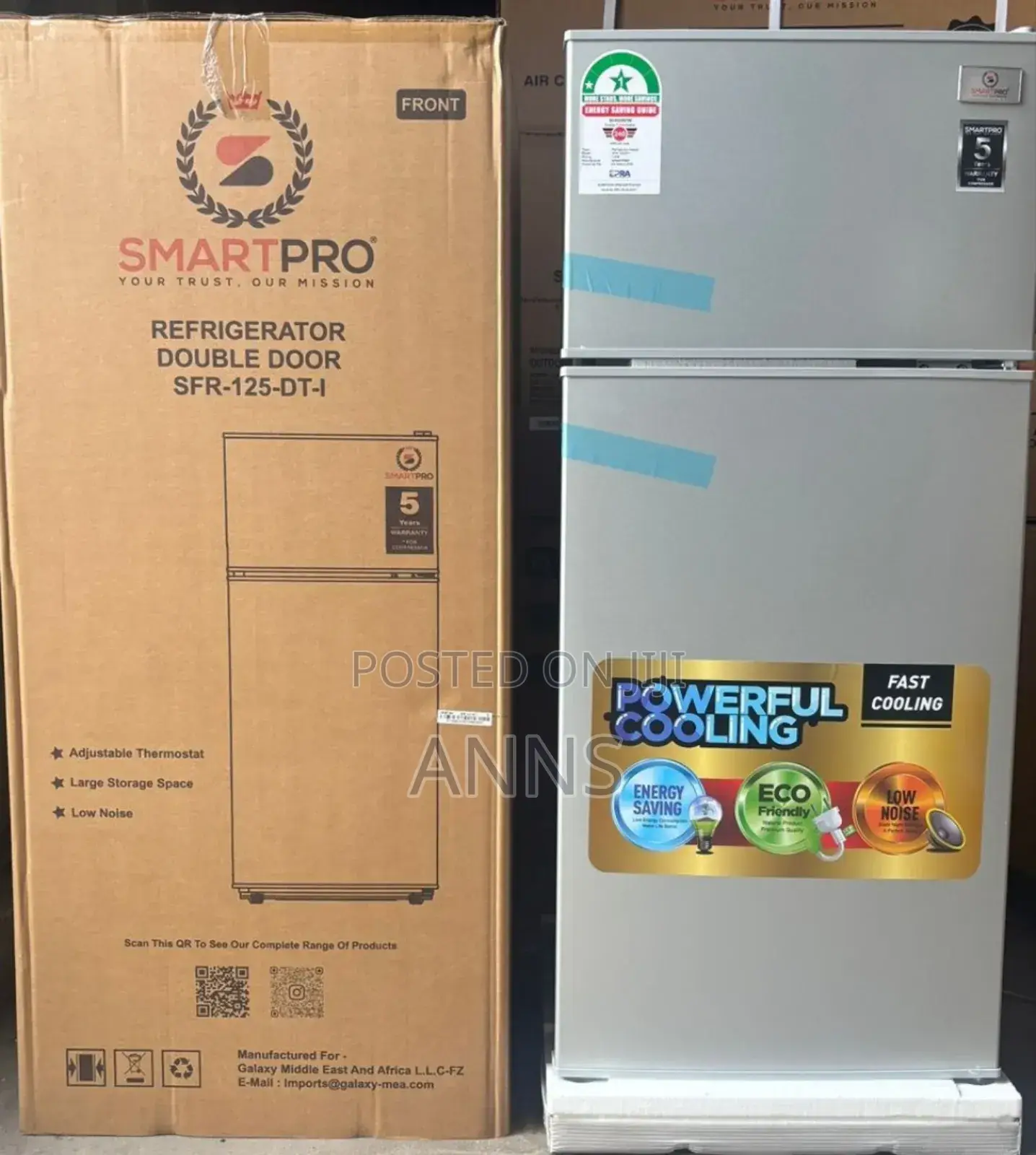 125dt Fridge Double Door