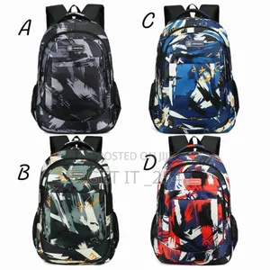 *Geometric Pattern School Bags*

▫Size : 31*45*20cm