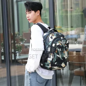 *Geometric Pattern School Bags*

▫Size : 31*45*20cm