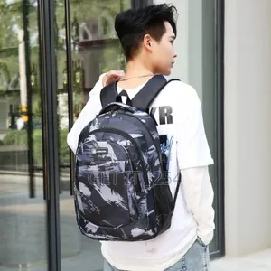 *Geometric Pattern School Bags*

▫Size : 31*45*20cm
