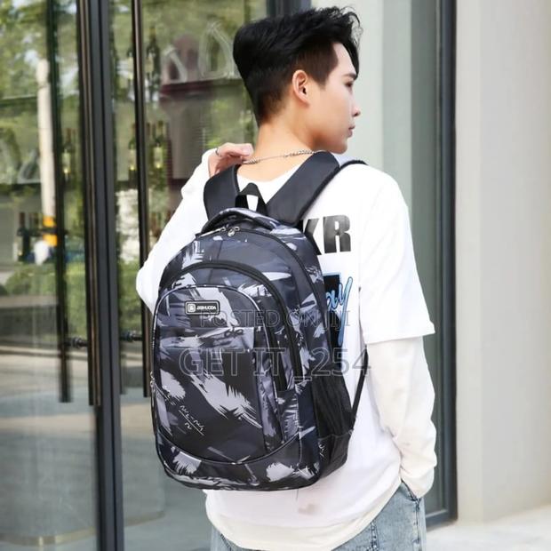 *Geometric Pattern School Bags*

▫Size : 31*45*20cm - thumbnail 5