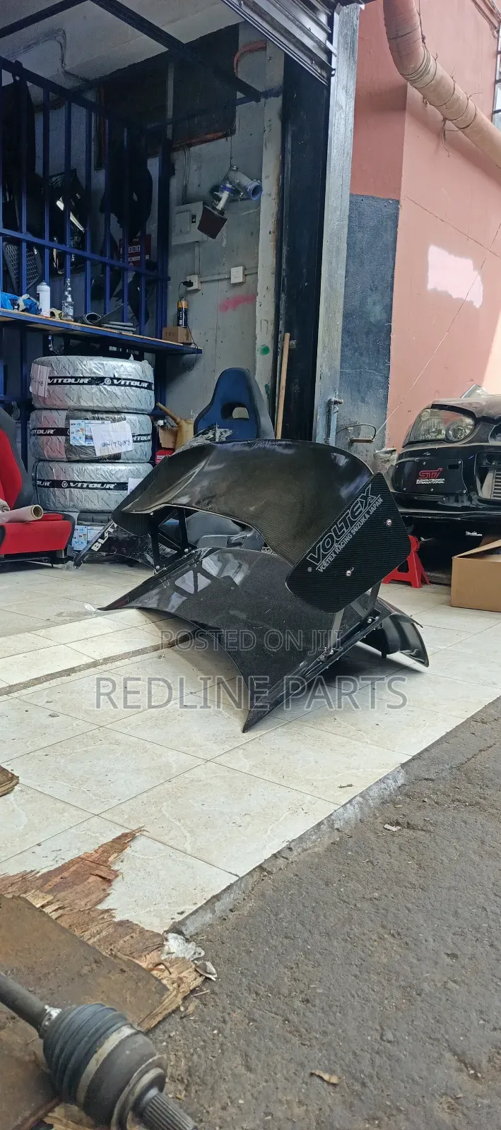 Subaru WRX Sti Voltex Racing Wing