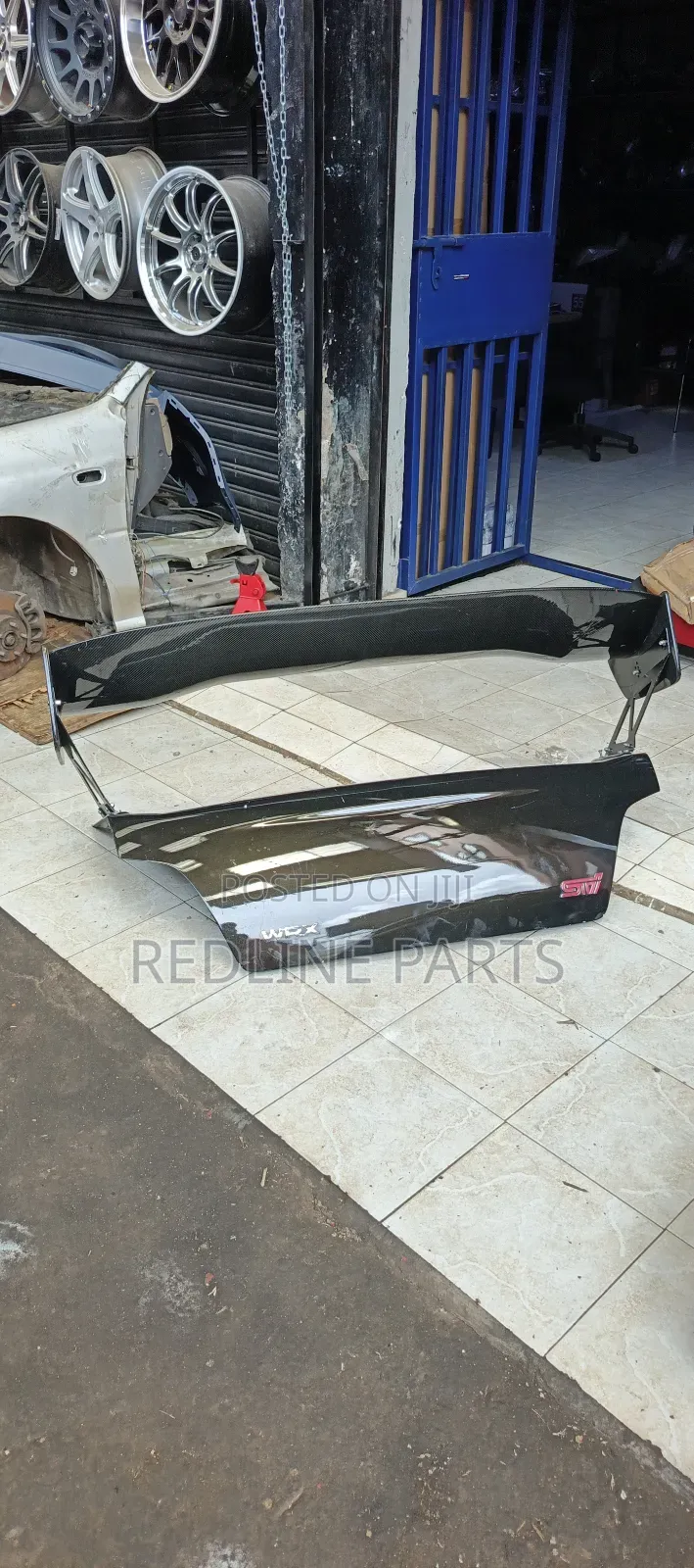 Subaru WRX Sti Voltex Racing Wing