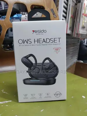 Yesido Ysp25 Ear-Hook Open Ows Bluetooth Earphone(Black)