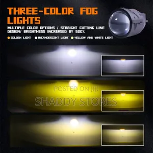 3in1 Colour Fog Lights Yellow