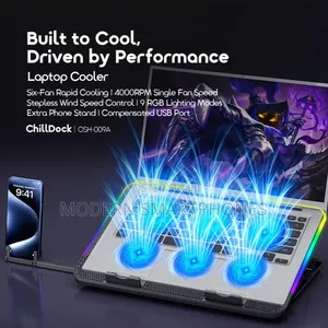 Oraimo Chilldock Dual Usb Ports Laptop Cooler Laptop Stand