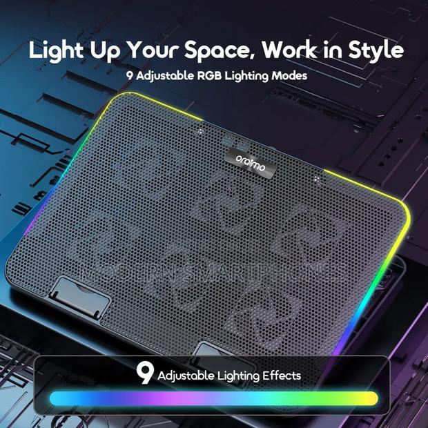 Oraimo Chilldock Dual Usb Ports Laptop Cooler - thumbnail 2
