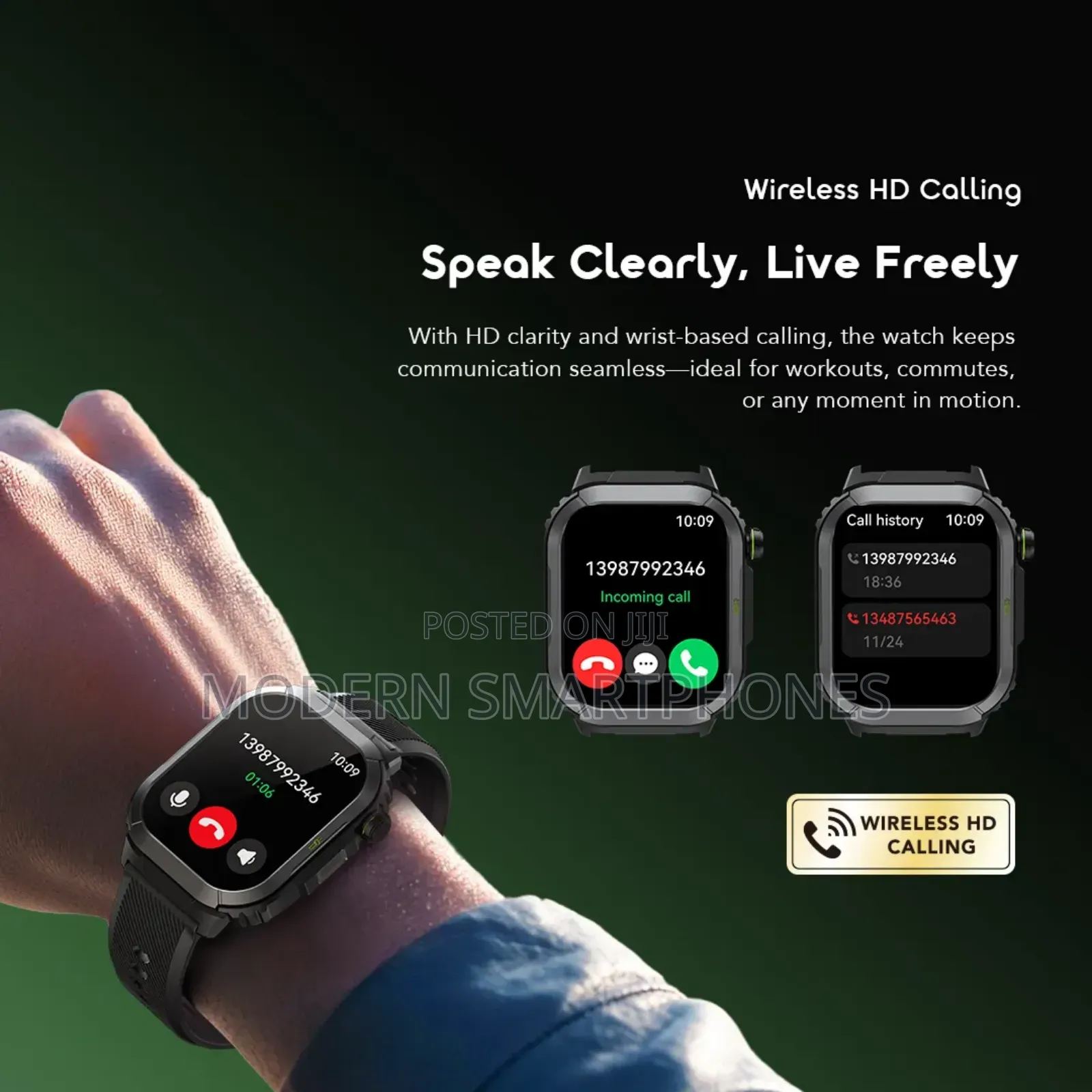 Oraimo Watch Lumos N 2.01'' Hd Display Ip68 Smart Watch Smartwatch