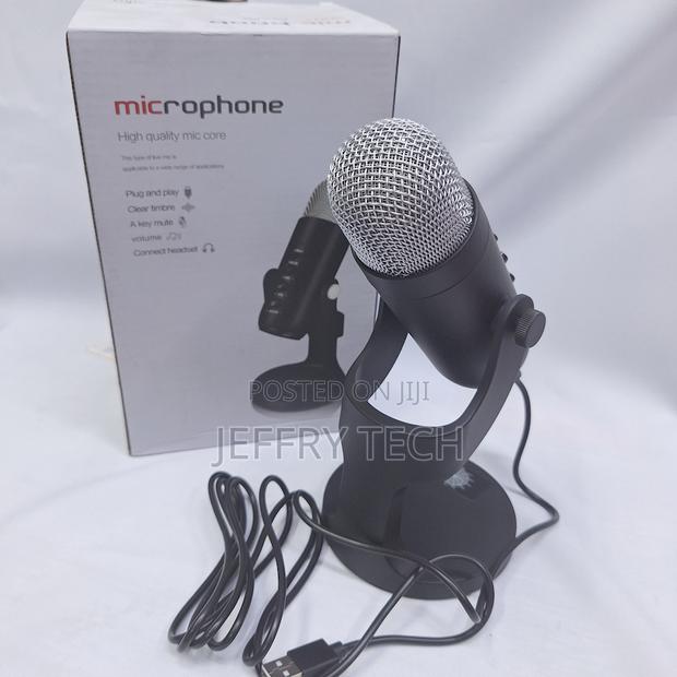 Large Diaphgram Usb Condenser Studio Microphone With Tripod Stand V - main view