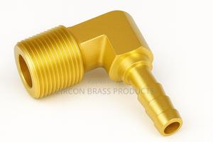 Brass Hose Elbow - main view