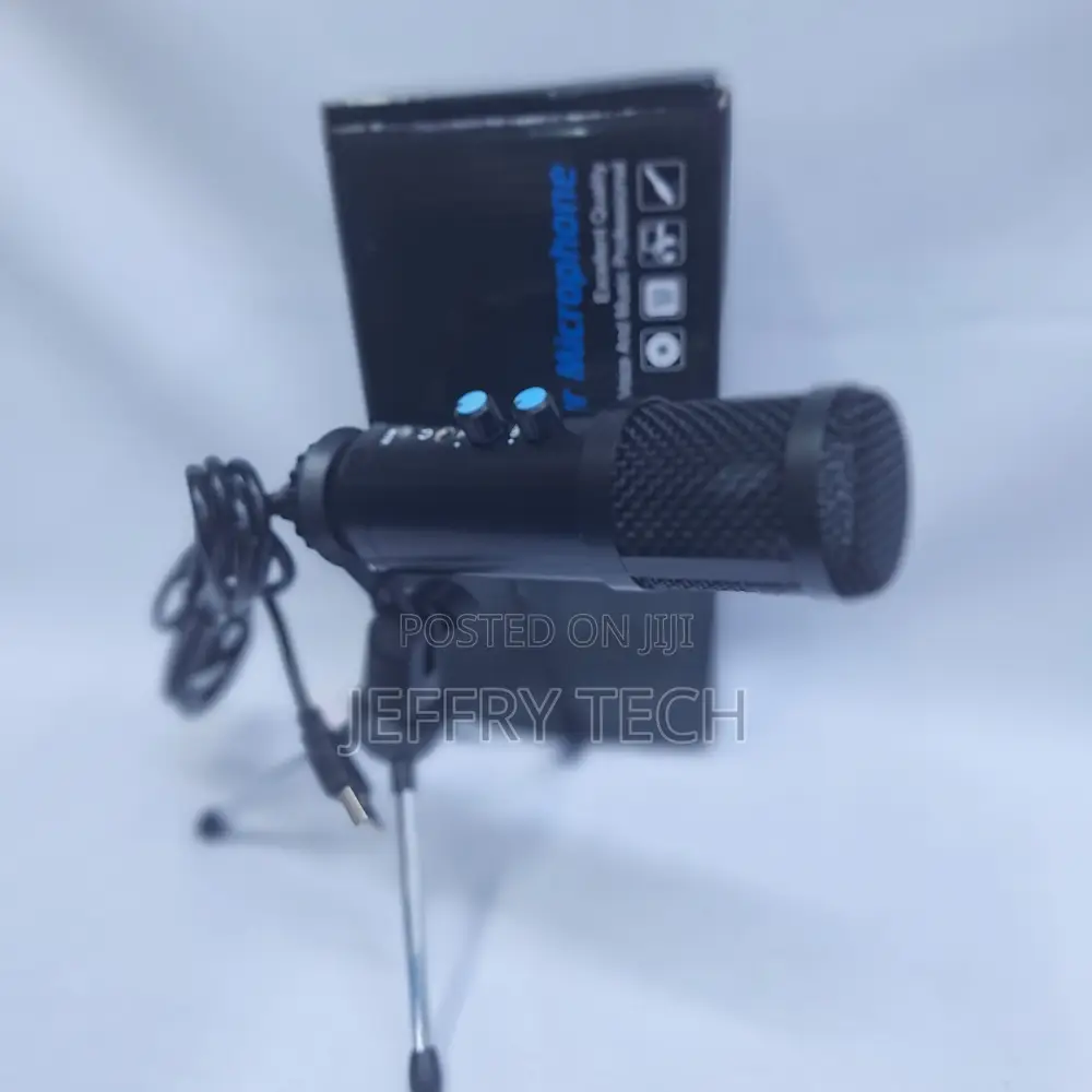 Usb Condenser Studio Microphone With Tripod Stand Voice , Echo, Mute