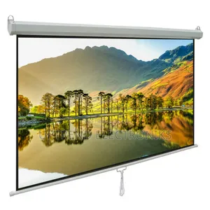 Manual Projector Screen 150×150 Cm – Clear, Clean Super Easy to Use!