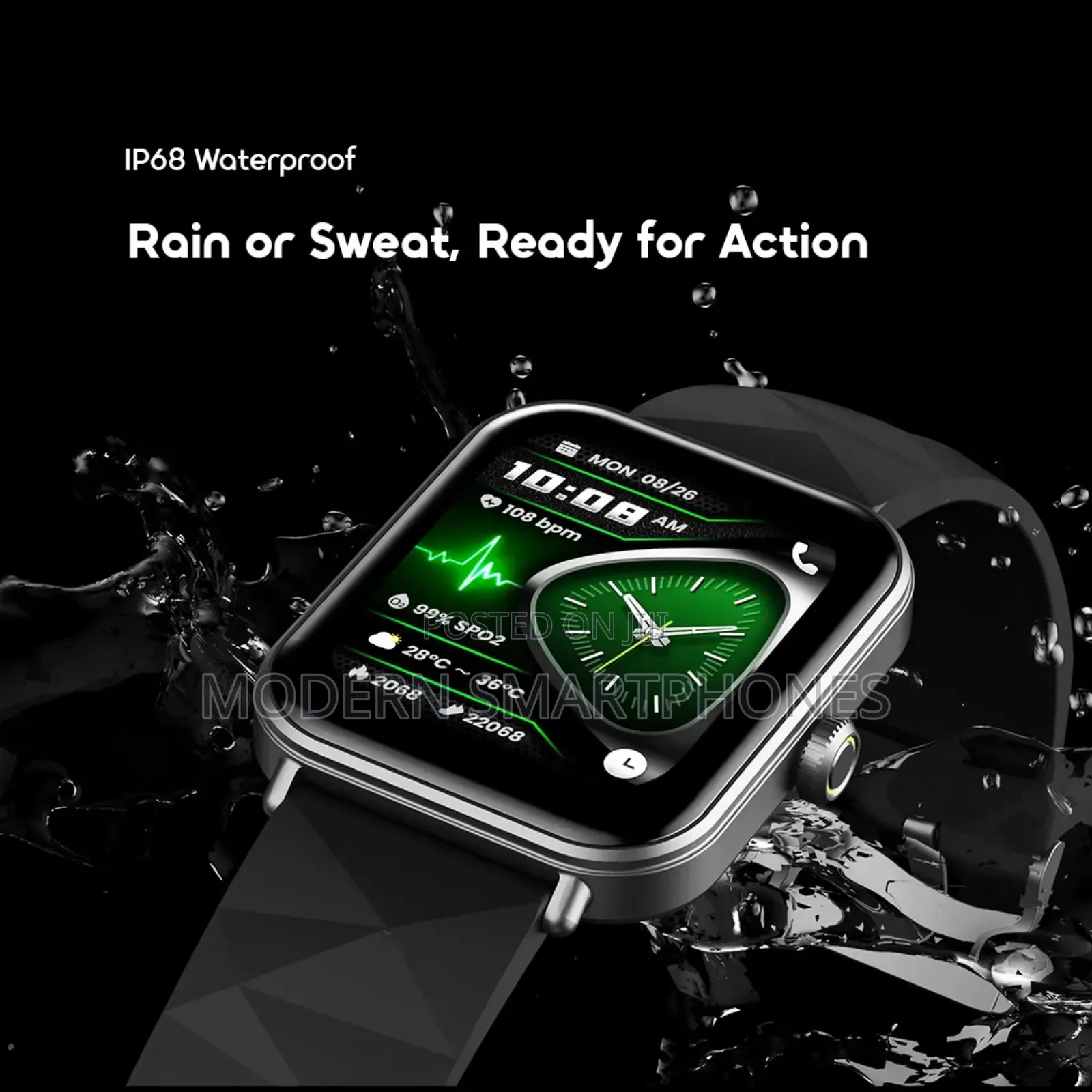 Oraimo Watch Nova 2 Lite 1.93'' Amoled Full Touch Screen Smart Watch