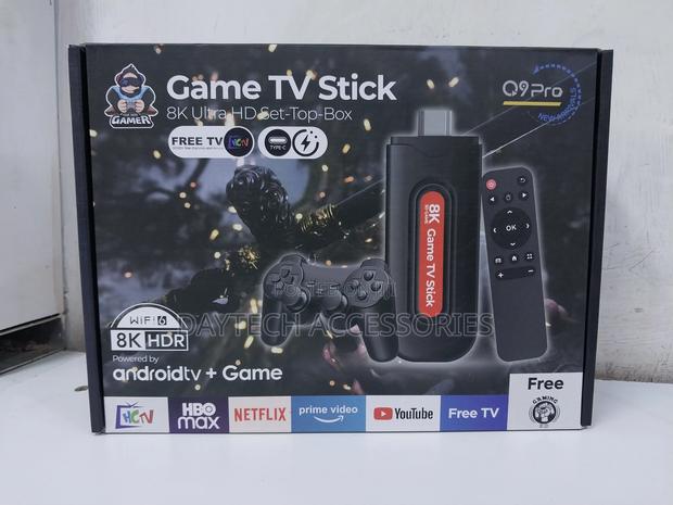 Q9 Pro Game Stick (64gb) With 2pcs Wireless Controller - thumbnail 2