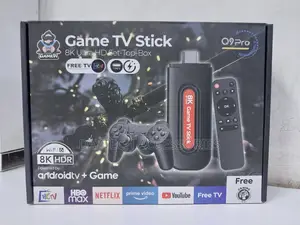 Q9 Pro Game Stick 64gb Built-in Games Dual 2.4ghz Wireless Controllers