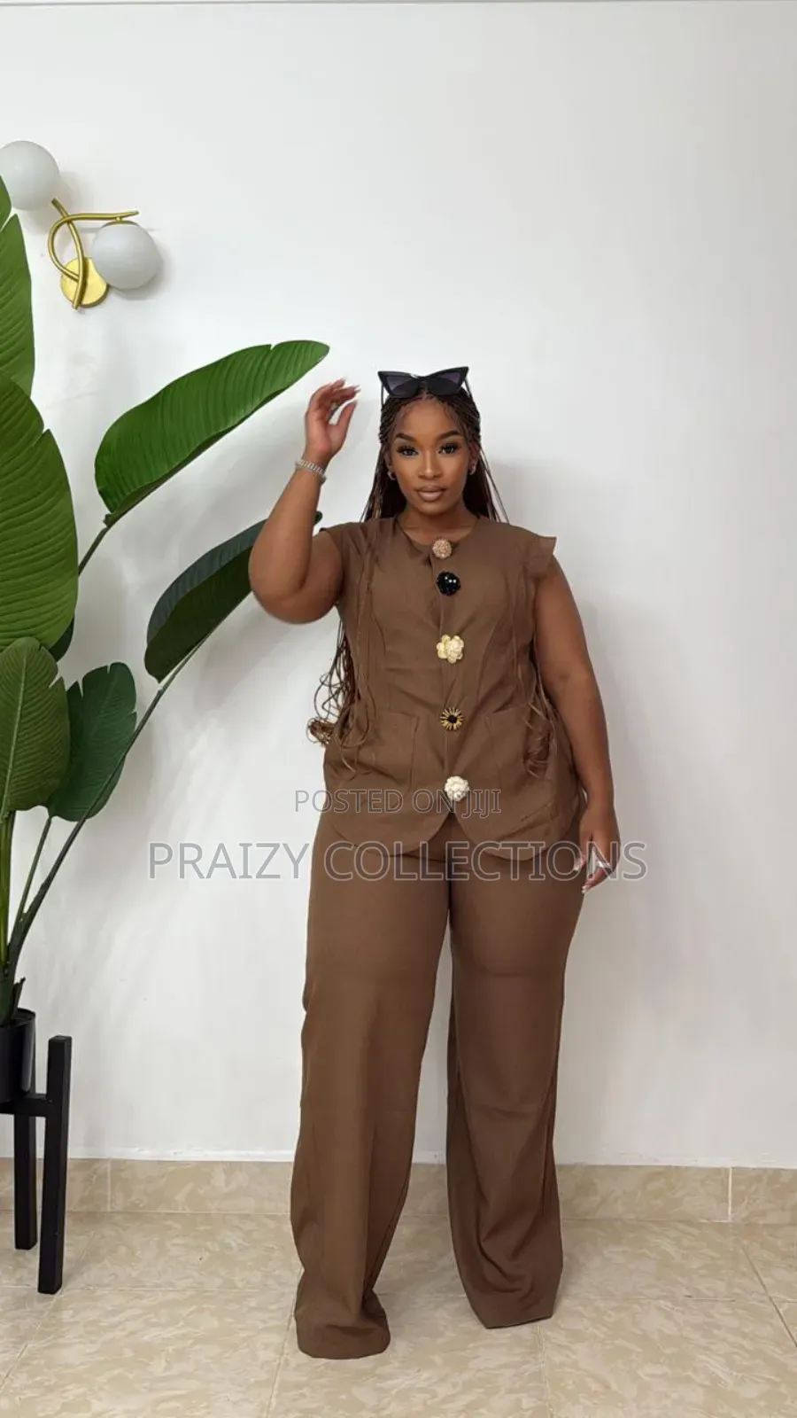Luxe Turkish 2pc Trouser Suit Set