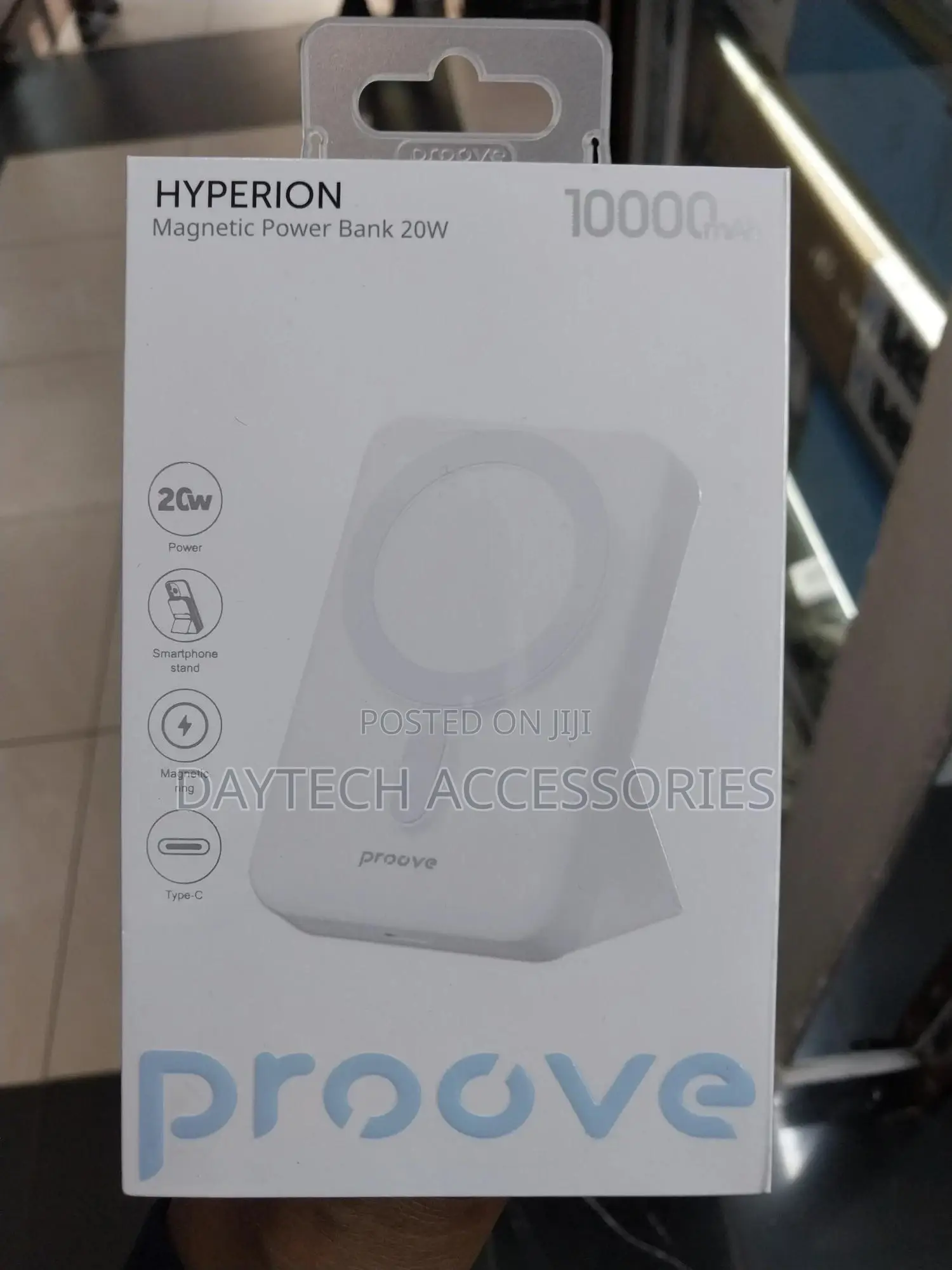 Proove Power Bank Hyperion 20w 10000mah - White