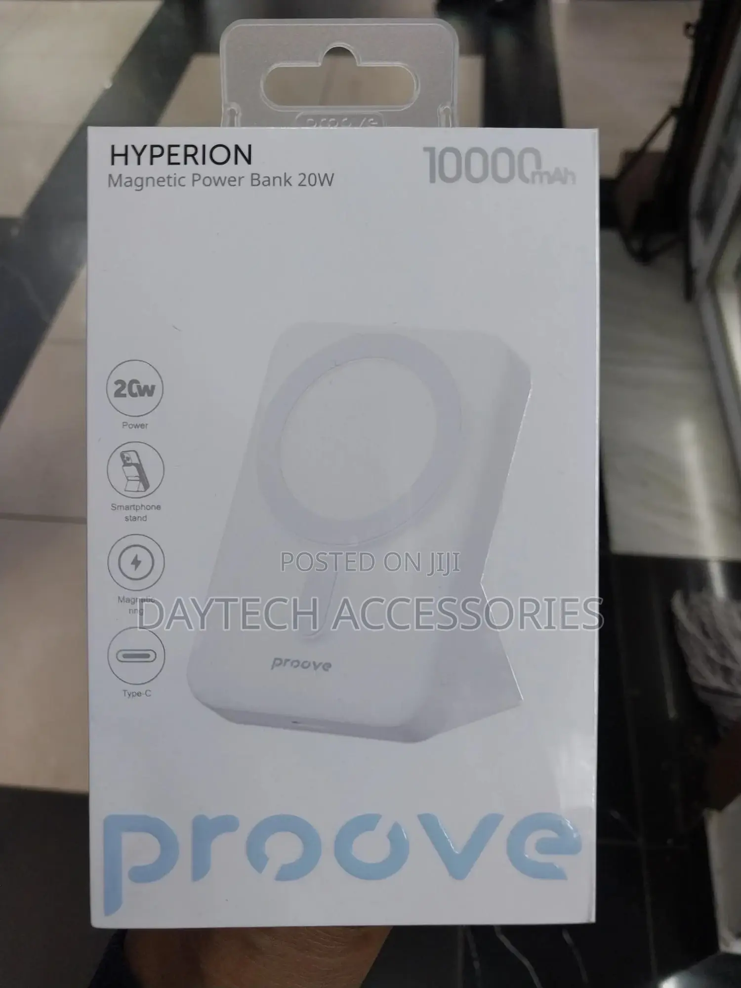 Proove Power Bank Hyperion 20w 10000mah - White
