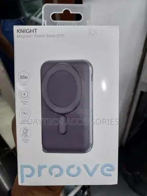 A Proove Knight Magnetic Power Bank.
