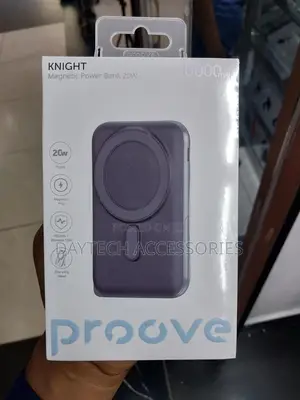 A Proove Knight Magnetic Power Bank.