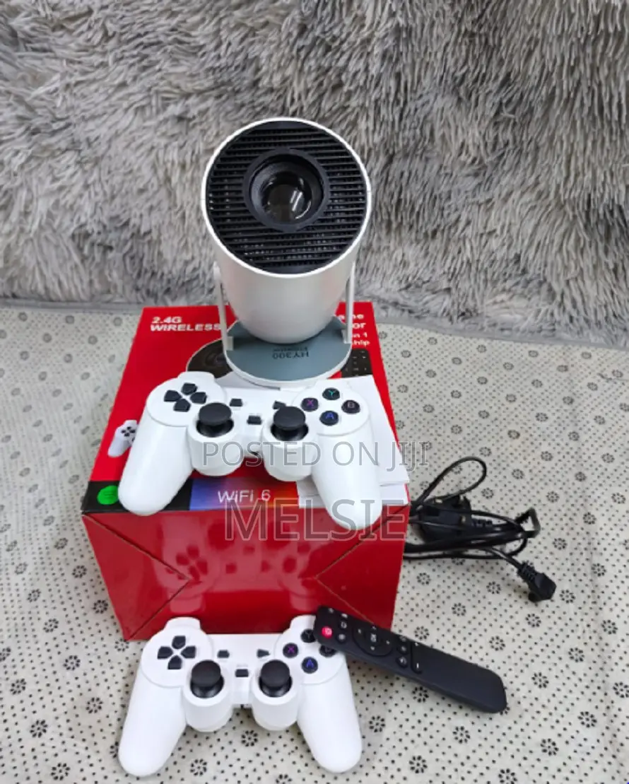 Android Gaming Projector Hy300 - Crystal-Clear Visuals