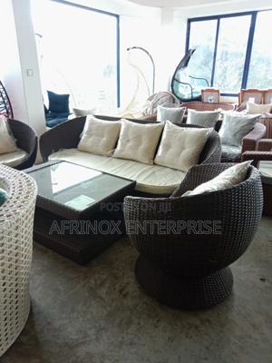 Rattan Outdoor Set – Modern Durable - main view